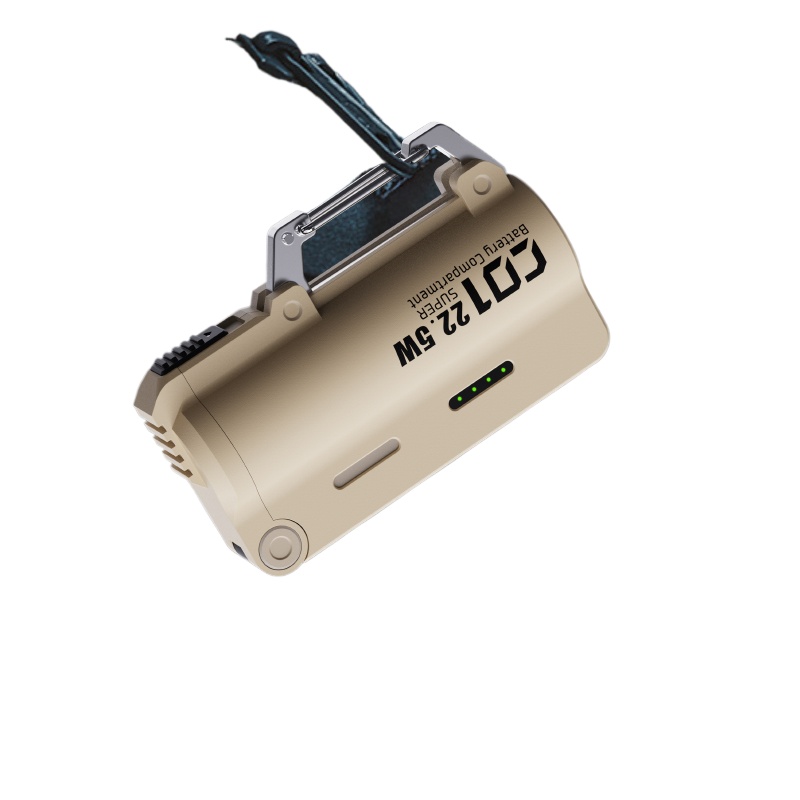 Outdoor Powerbank - Mini portable outdoor power bank: 5000mAh,