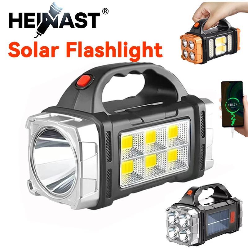 Outdoor Powerbank - Powerful Handheld Flashlight USB Rechargeable Torch