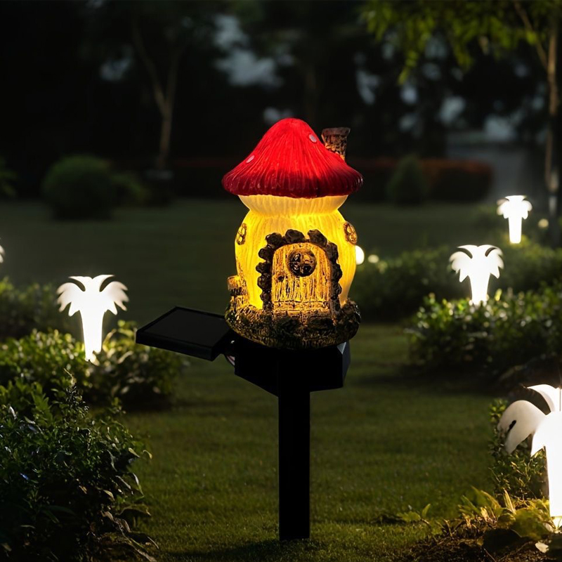 Solar Powered Mushroom Lights  - Outdoor Power House ulasan dan harga