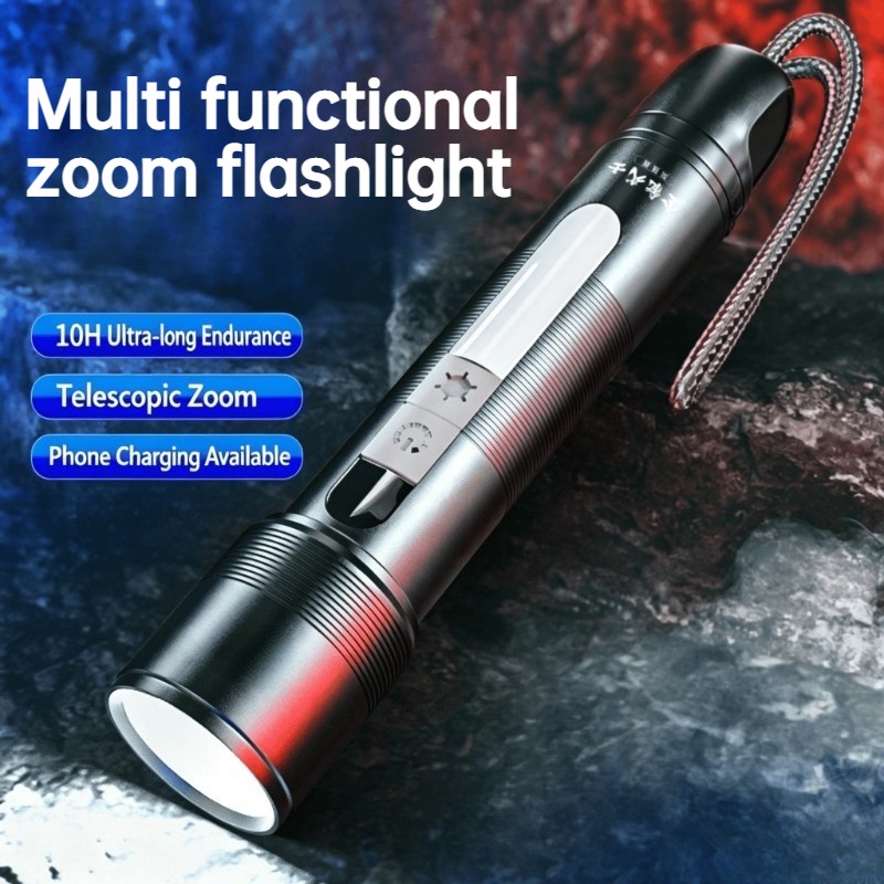 Multi Functional LED Flashligh - Outdoor Powerbank ulasan dan harga