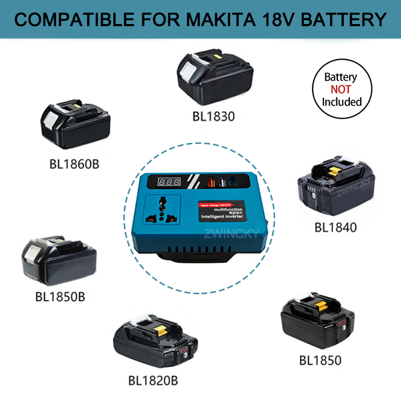 Power Inverter DC 18V To 220V  - Outdoor Power Inverter ulasan dan harga