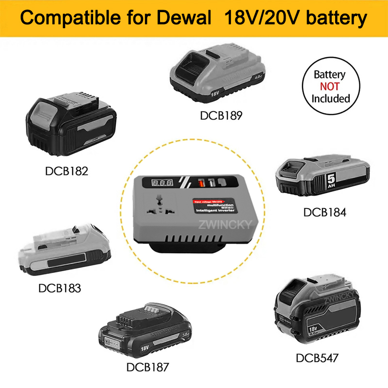 Power Inverter DC 18V To 220V  - Outdoor Power Inverter ulasan dan harga