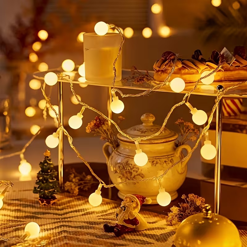 10M USB/Battery Power Ball LED - Outdoor Power For Wedding ulasan dan harga
