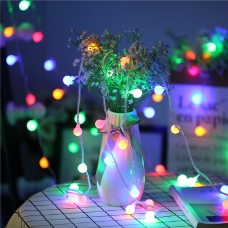 10M USB/Battery Power Ball LED - Outdoor Power For Wedding ulasan dan harga