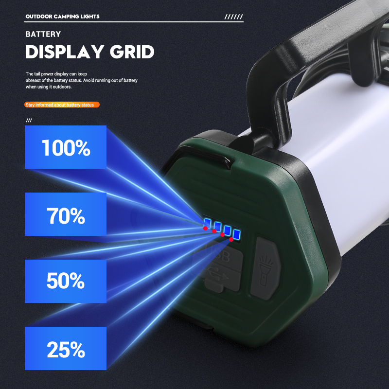 Portable Powerful LED Flashlig - Outdoor Powerbank ulasan dan harga
