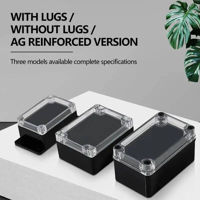 2pcs Transparent Cover Waterpr - Outdoor Power Junction ulasan dan harga