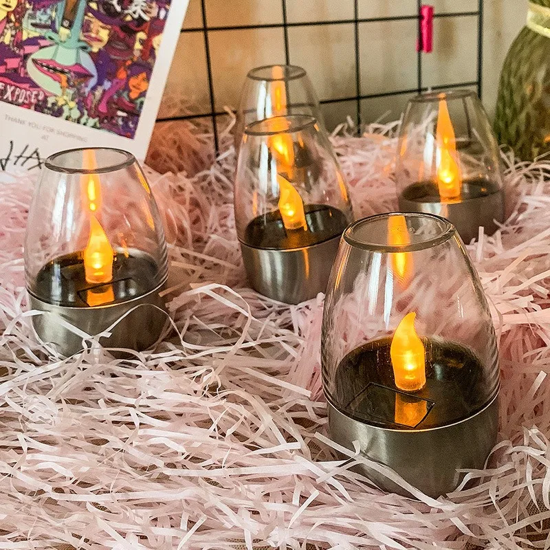 Solar Powered Flameless Candle - Outdoor Power For Wedding ulasan dan harga
