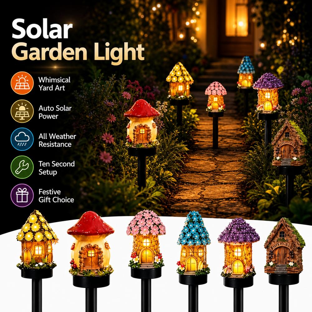 LED Solar Lawn Light Multi Cra - Outdoor Power House ulasan dan harga