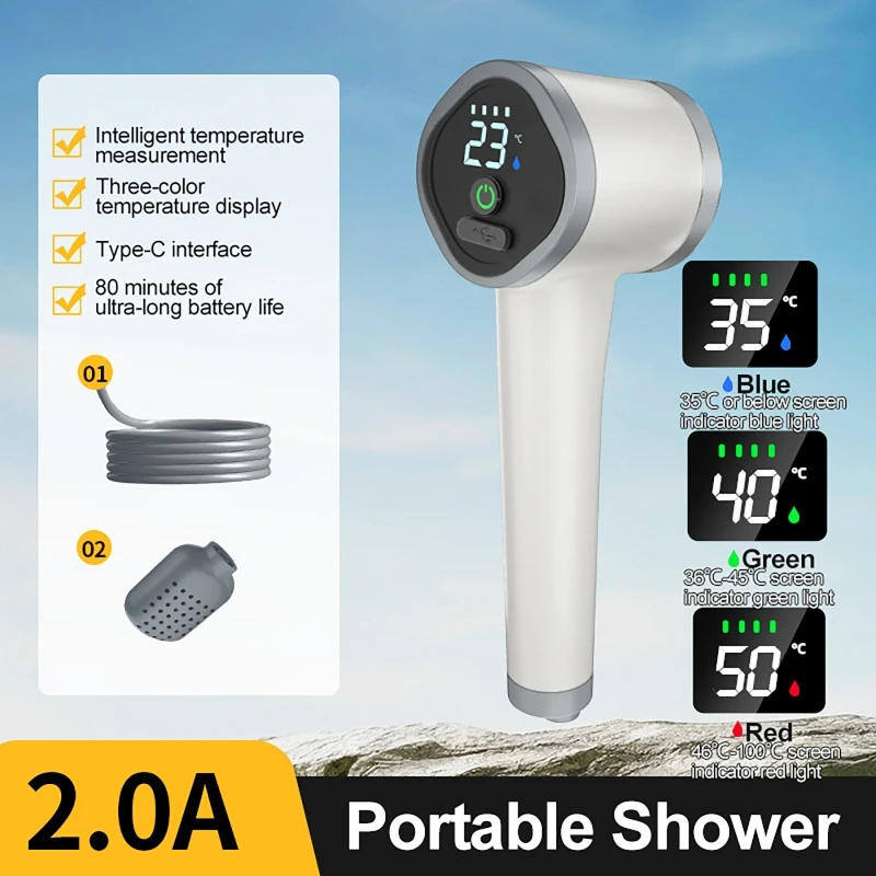 Outdoor Garden Wireless Shower - Outdoor Power House ulasan dan harga