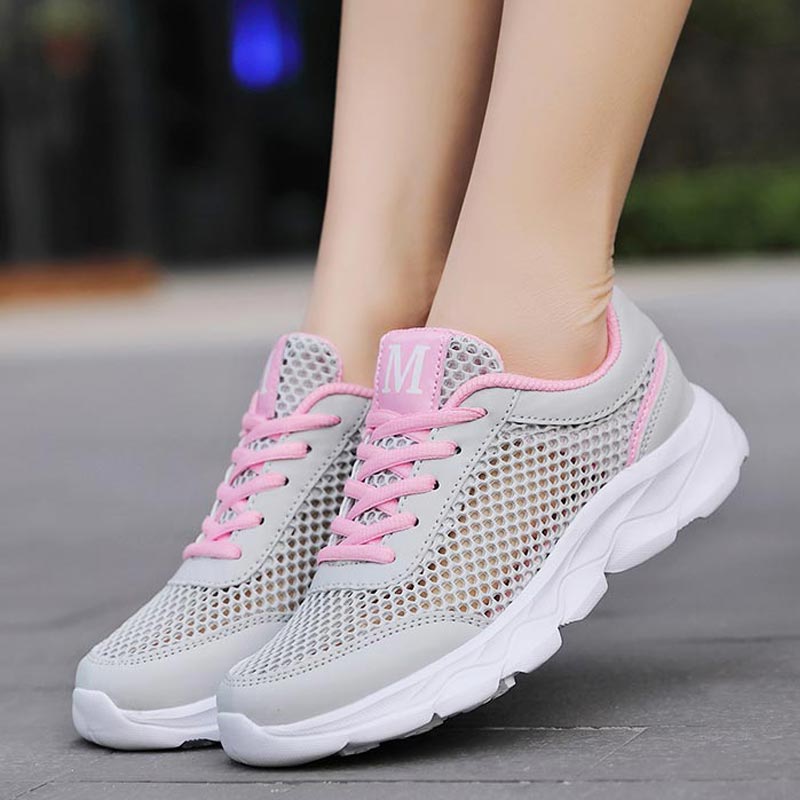 Summer Breathable Sneakers Wom - Outdoor Power Deals ulasan dan harga