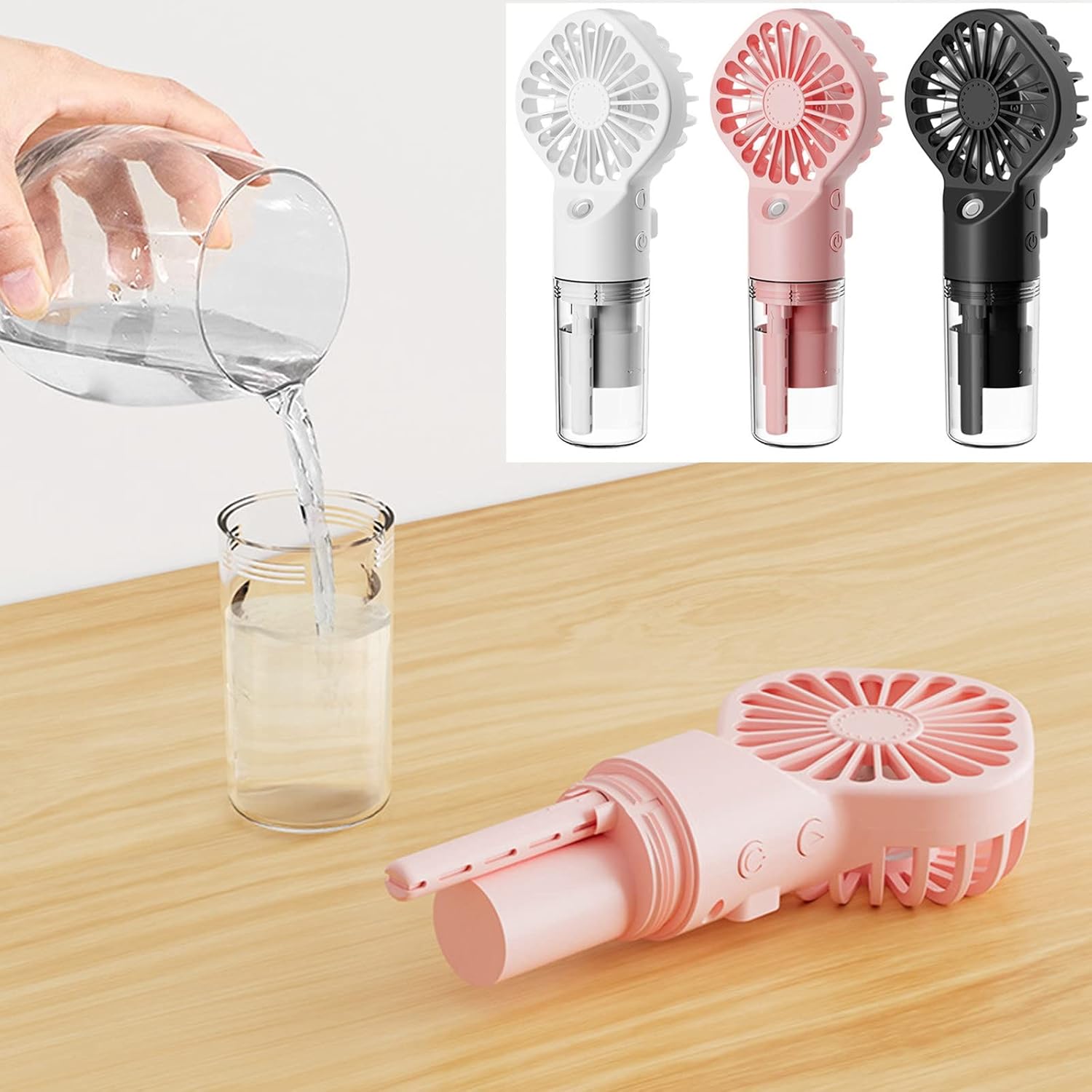 Portable Handheld Spray Fan Mi - Outdoor Power Fan ulasan dan harga