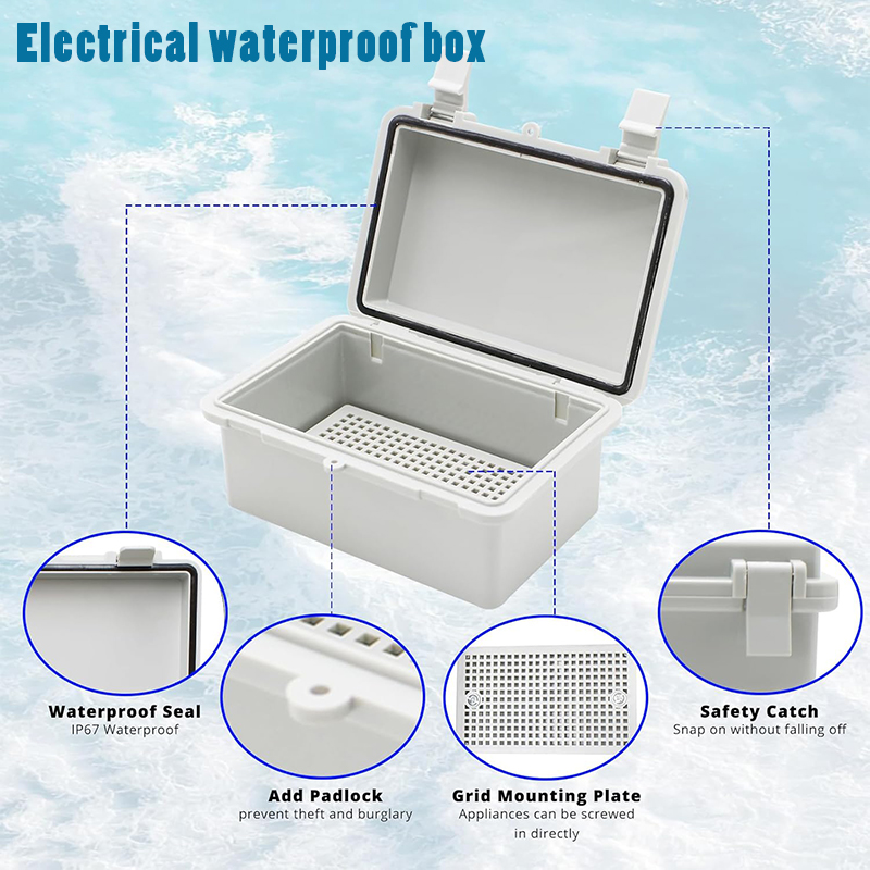 IP66 Waterproof Power Electric - Outdoor Power Junction ulasan dan harga