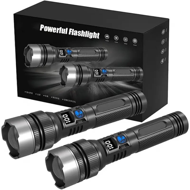 Ultra-Bright Rechargeable Flas - Outdoor Powerbank ulasan dan harga