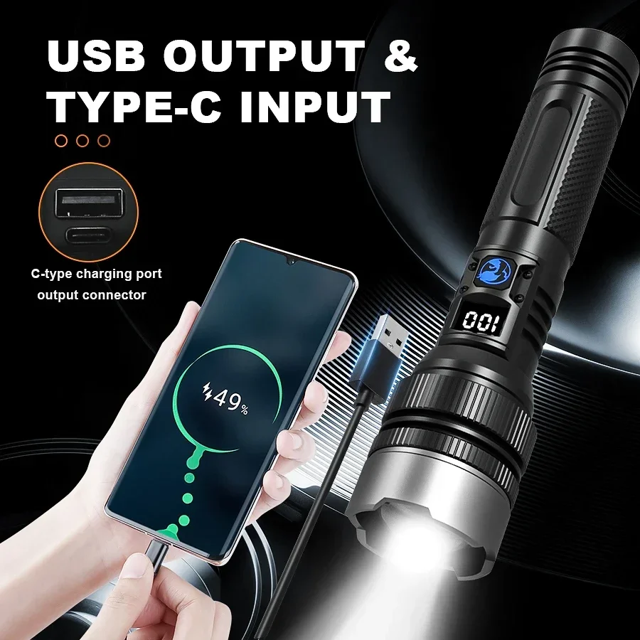 Ultra-Bright Rechargeable Flas - Outdoor Powerbank ulasan dan harga