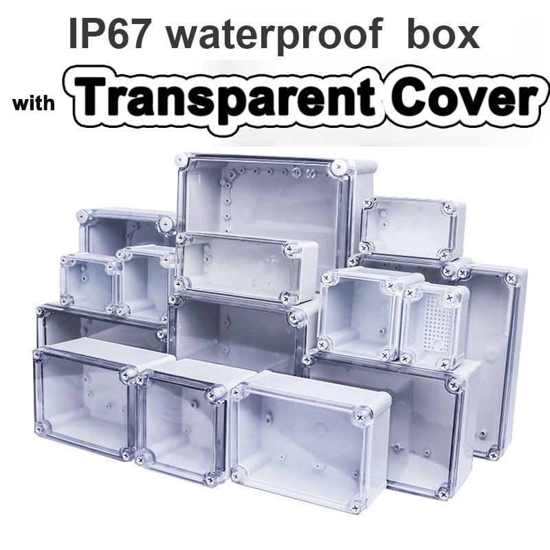 F-type transparent waterproof  - Outdoor Power Junction ulasan dan harga