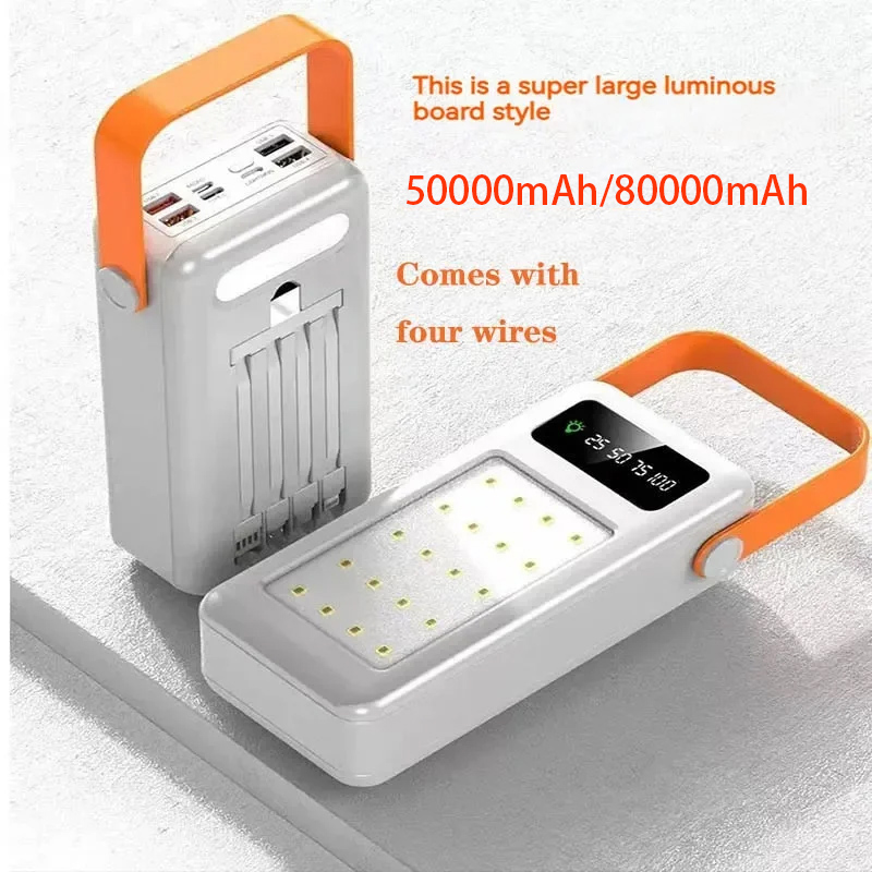 50000mAh 80000mAh Portable Pow - Outdoor Powerbank ulasan dan harga