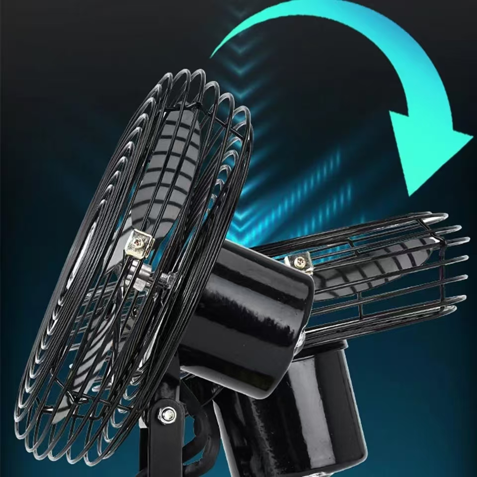 6/8In Camping Fan Outdoor Fish - Outdoor Power Fan ulasan dan harga