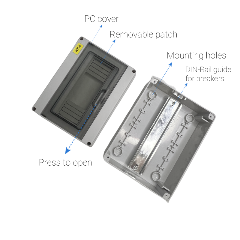 IP65 Distribution Box for DC B - Outdoor Power Junction ulasan dan harga