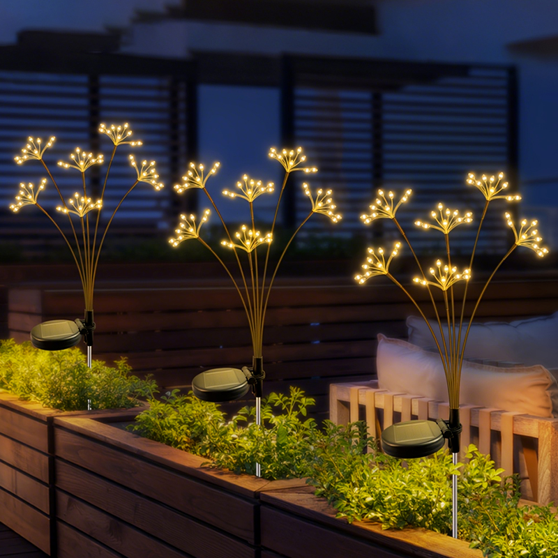 Solar-Powered Flower Lawn Ligh - Outdoor Power For Wedding ulasan dan harga