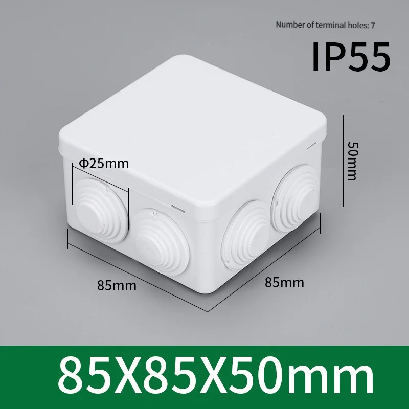 85 * 85 * 50 Outdoor Ip55 Plas - Outdoor Power Supply Box ulasan dan harga