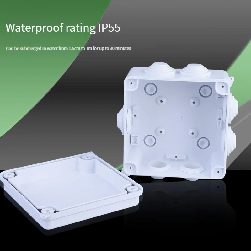 85 * 85 * 50 Outdoor Ip55 Plas - Outdoor Power Supply Box ulasan dan harga