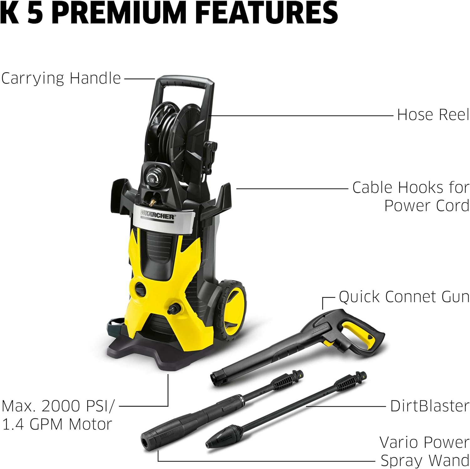 Pressure Washer with Hose Reel - Outdoor Power Reel ulasan dan harga