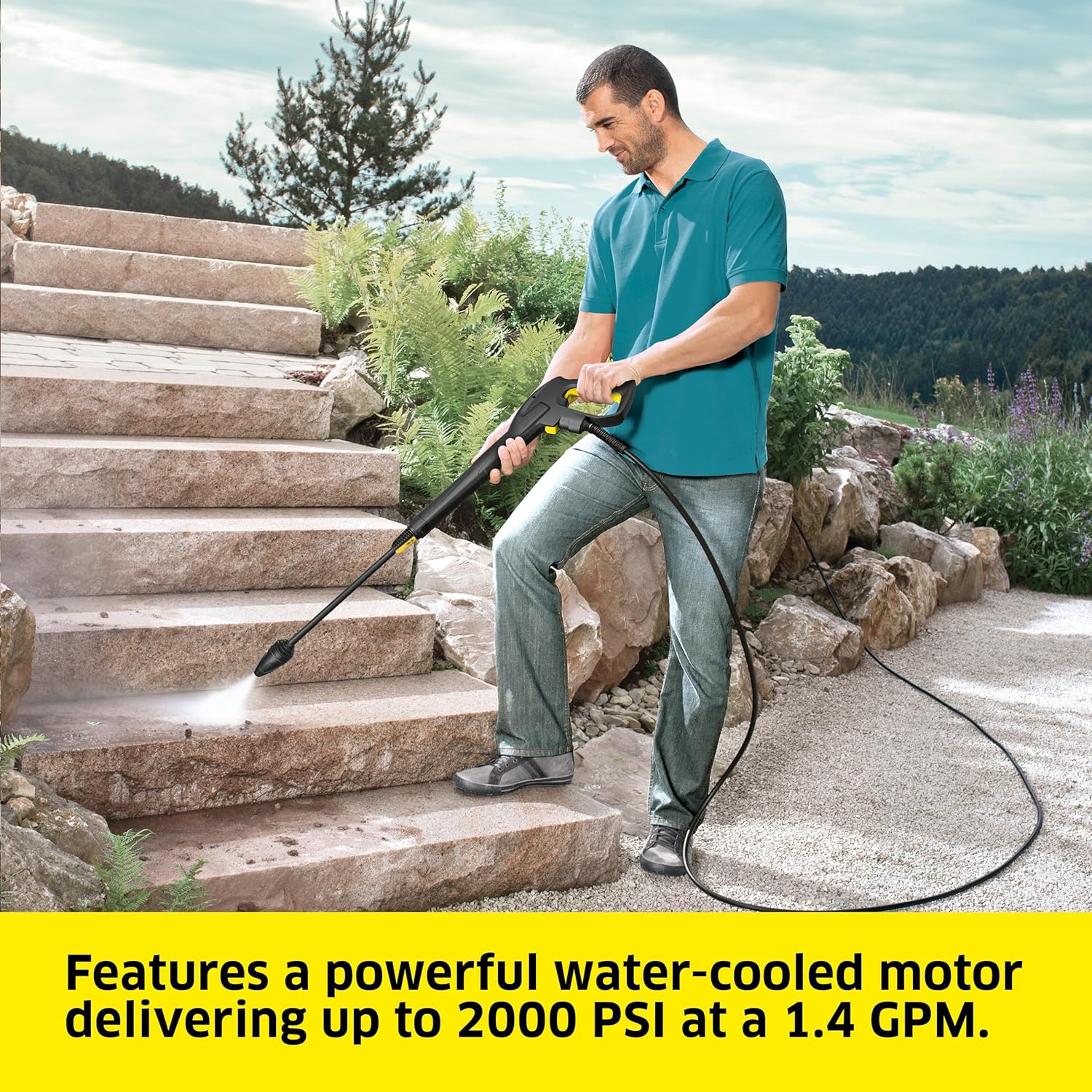 Pressure Washer with Hose Reel - Outdoor Power Reel ulasan dan harga