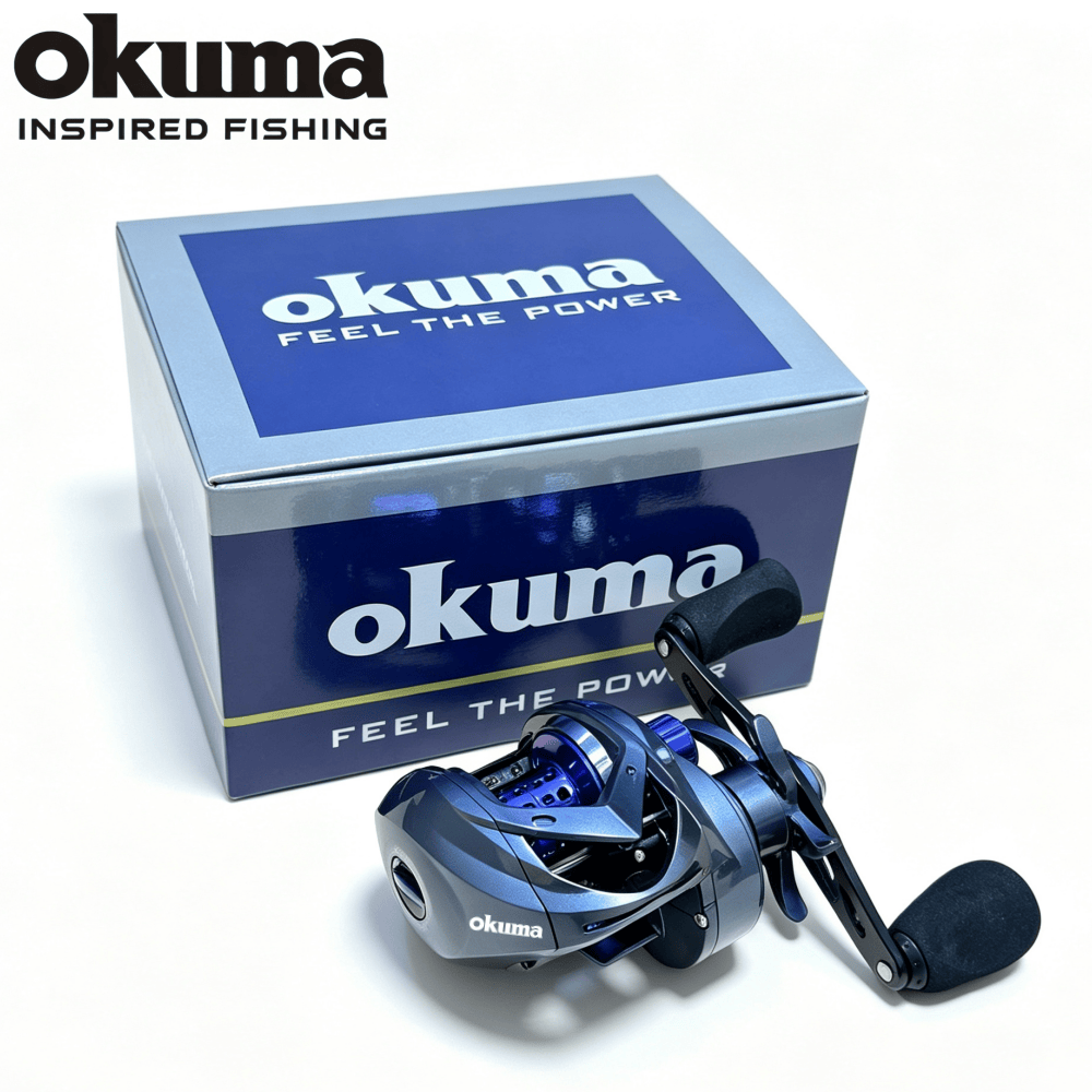 New Okuma Long Cast Baitcastin - Outdoor Power Reel ulasan dan harga