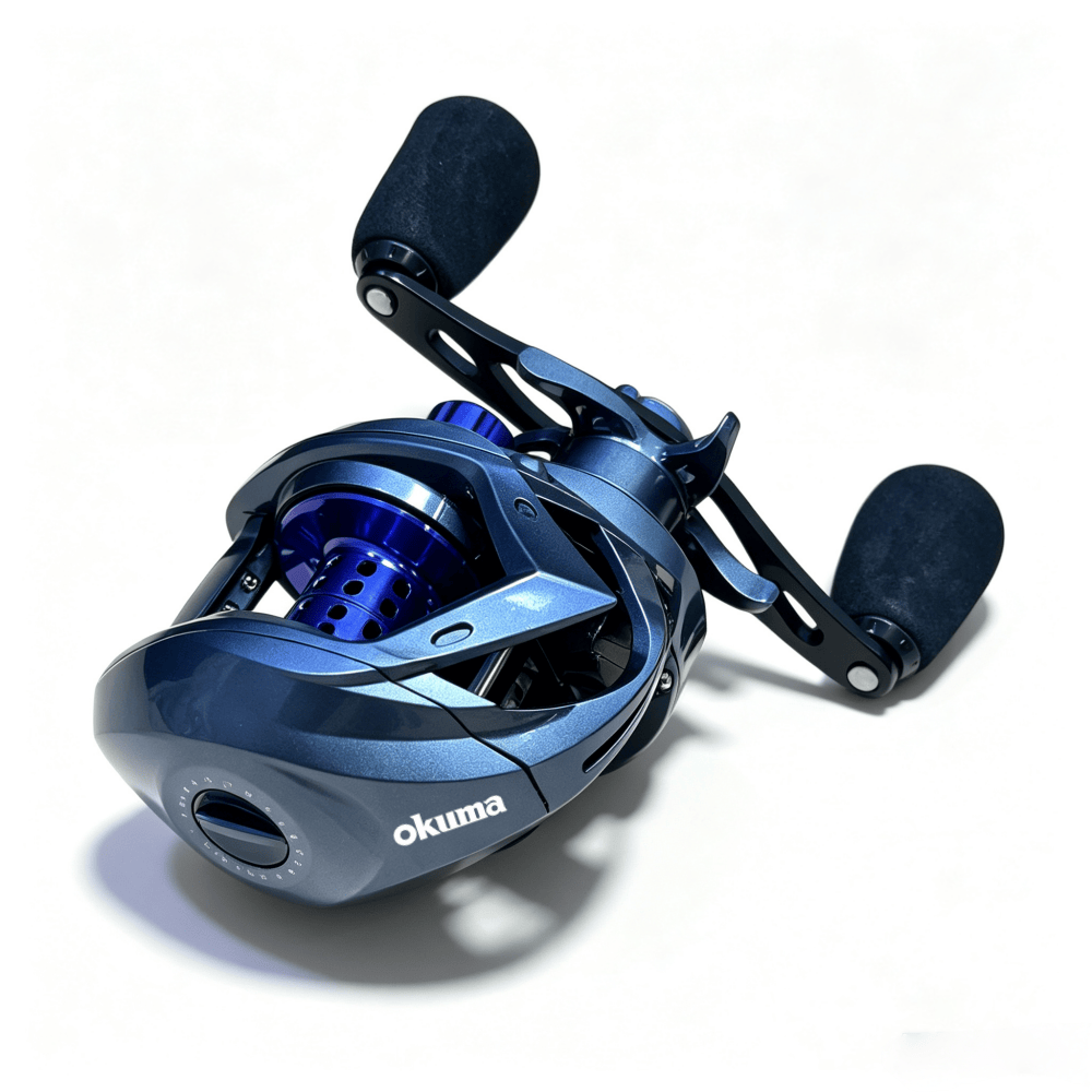 New Okuma Long Cast Baitcastin - Outdoor Power Reel ulasan dan harga