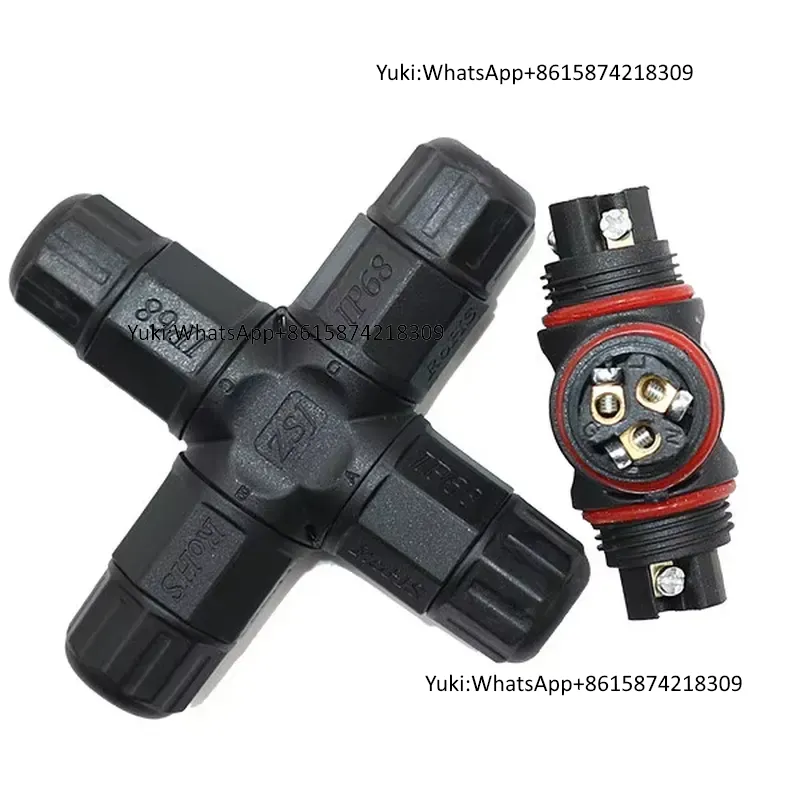 IP68 Waterproof Cable T Tap El - Outdoor Power Junction ulasan dan harga