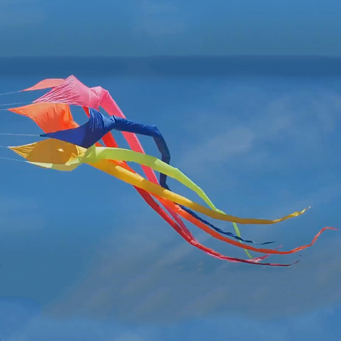 6.5M 3D Rainbow Rotating Soft  - Outdoor Power Reel ulasan dan harga