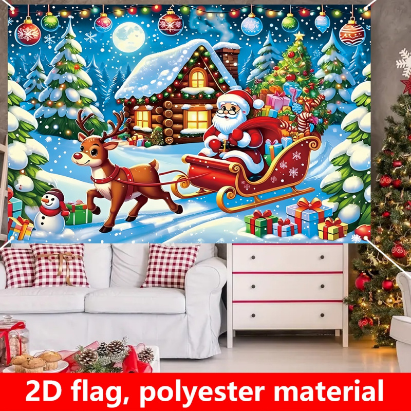 1pc2Dflat, festive Christmas p - Outdoor Power House ulasan dan harga