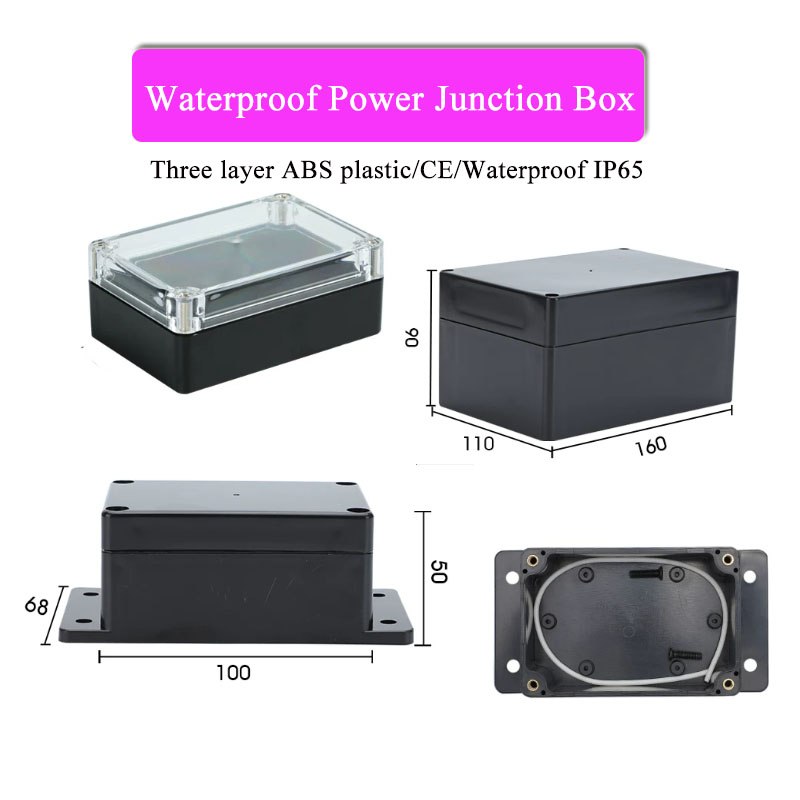 ABS Plastic Black Triple Water - Outdoor Power Junction ulasan dan harga