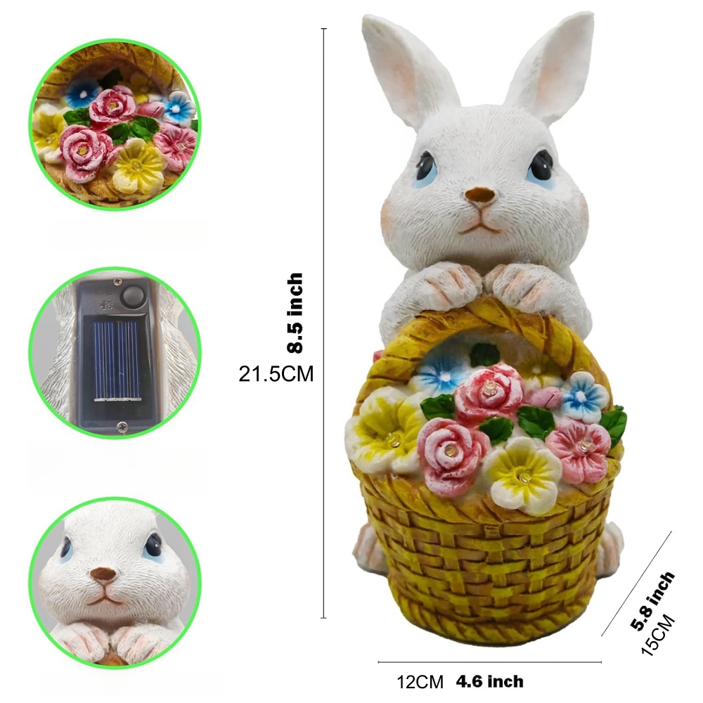 Solar Powered Rabbit Garden St - Outdoor Power Deals ulasan dan harga