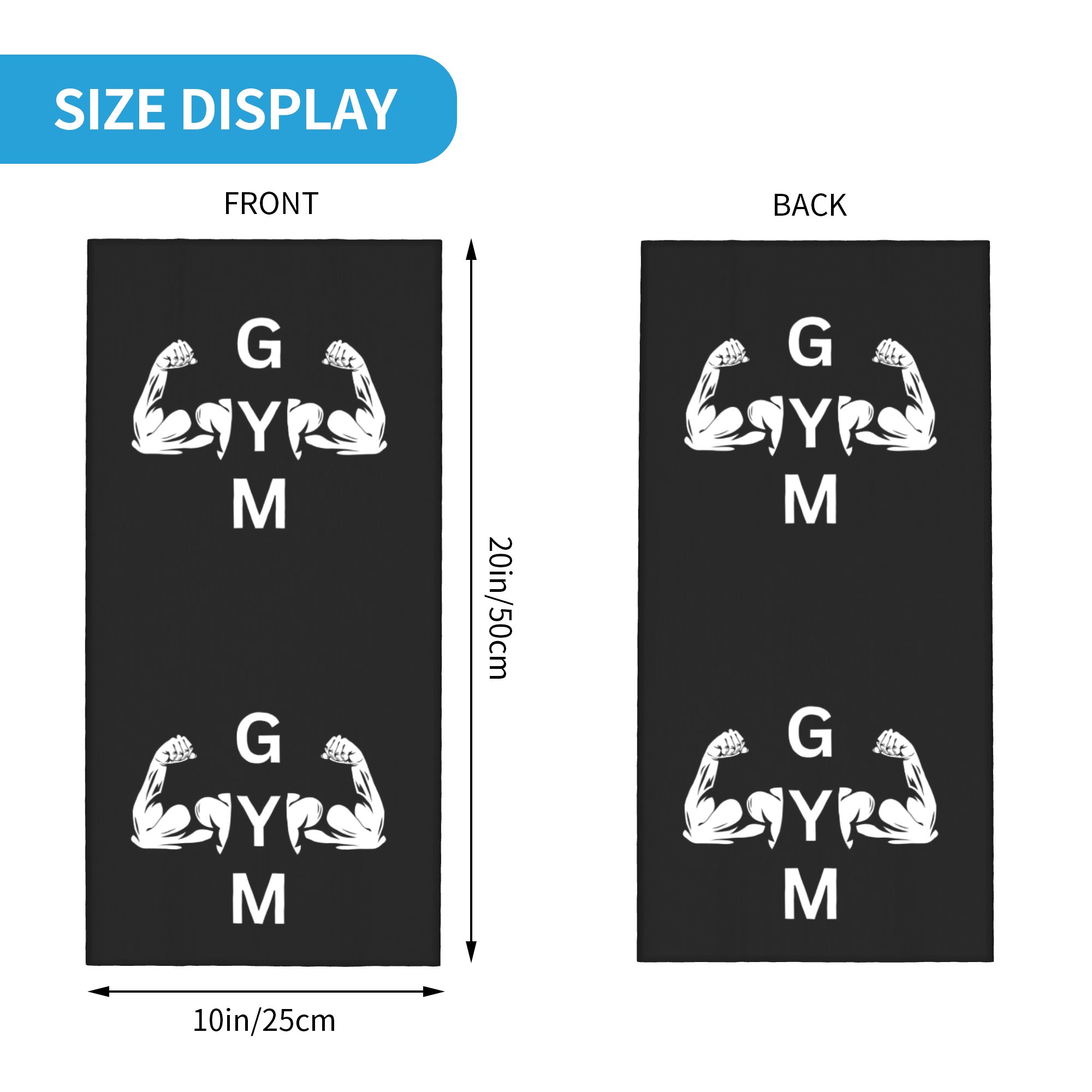 Custom Powerhouse Gym Bandana  - Outdoor Power House ulasan dan harga