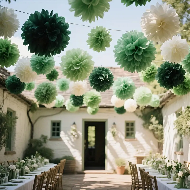 30 Pieces of Bohemian Style Gr - Outdoor Power For Wedding ulasan dan harga