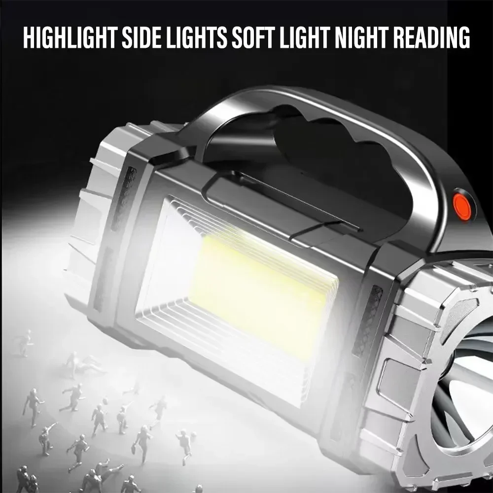 Powerful Handheld Flashlight U - Outdoor Powerbank ulasan dan harga