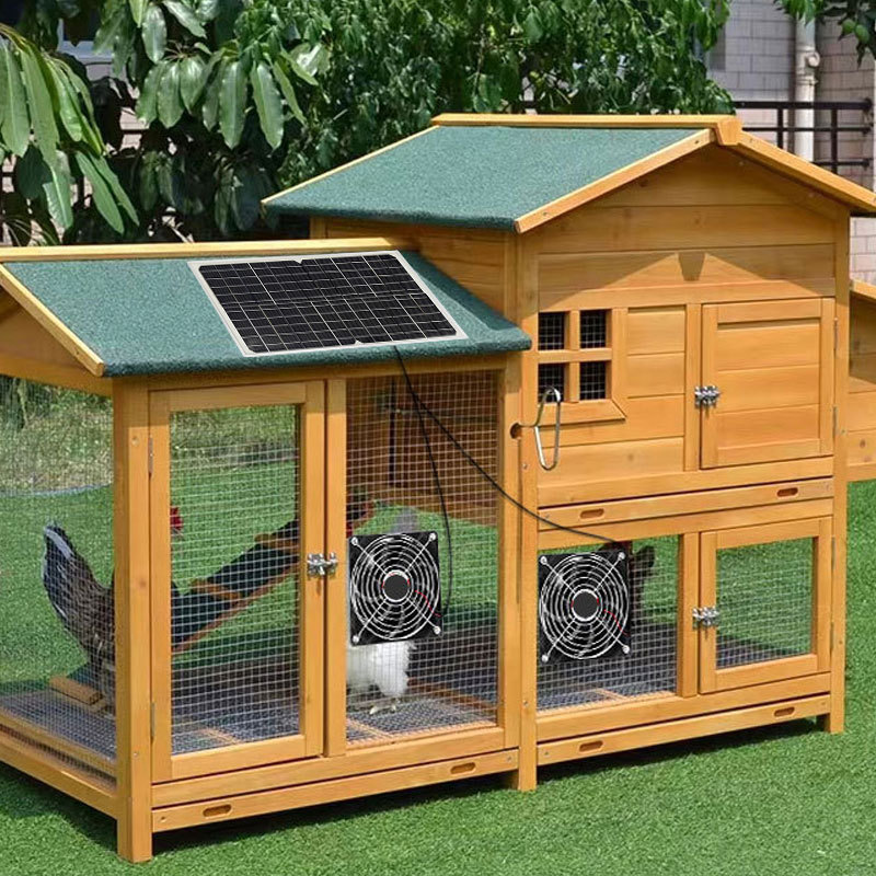 15W Solar Powered Dual Cooling - Outdoor Power House ulasan dan harga