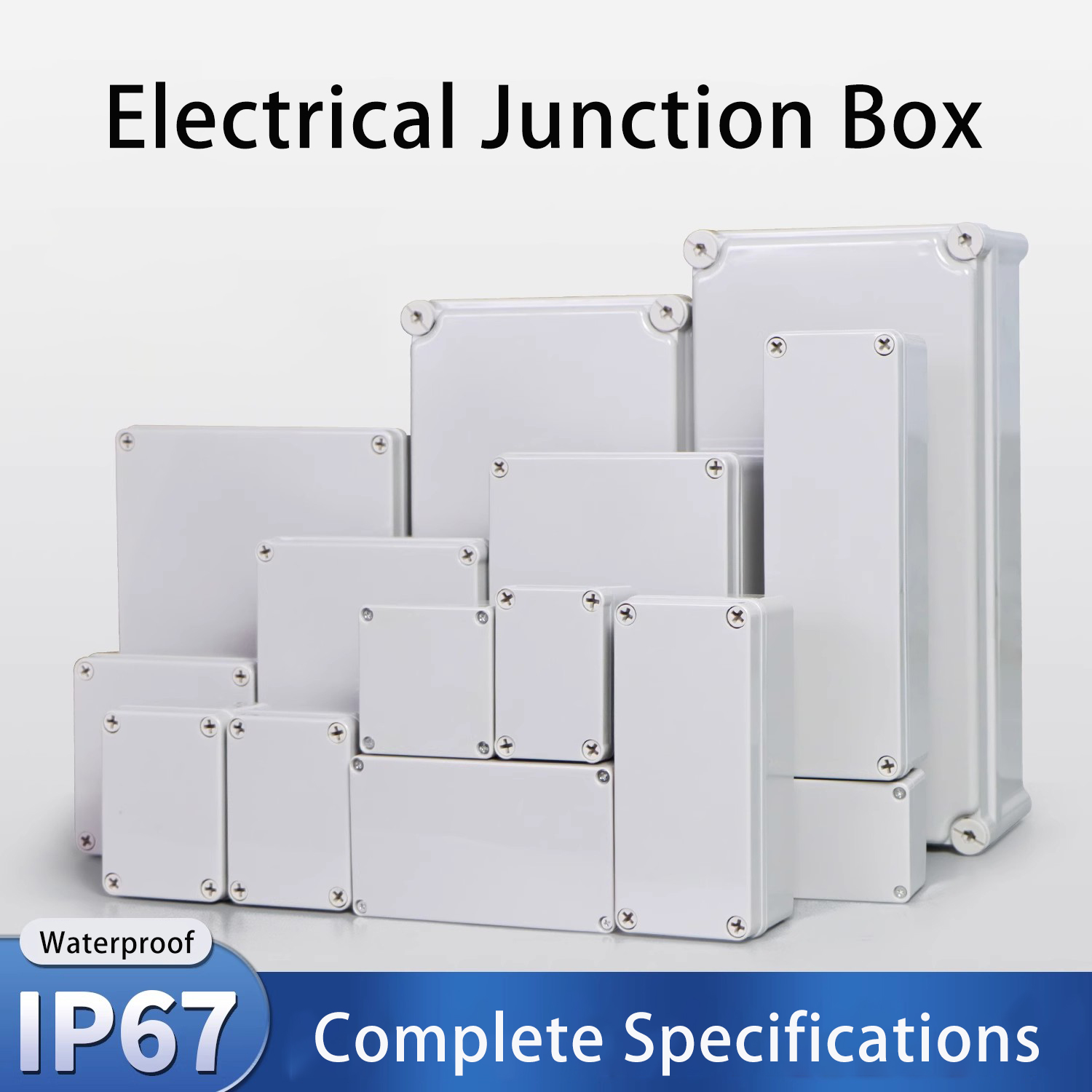 IP67 Gray/Transparent Cover Ou - Outdoor Power Junction ulasan dan harga