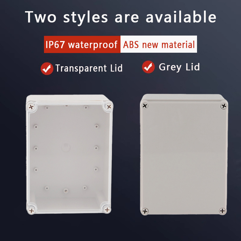 IP67 Gray/Transparent Cover Ou - Outdoor Power Junction ulasan dan harga