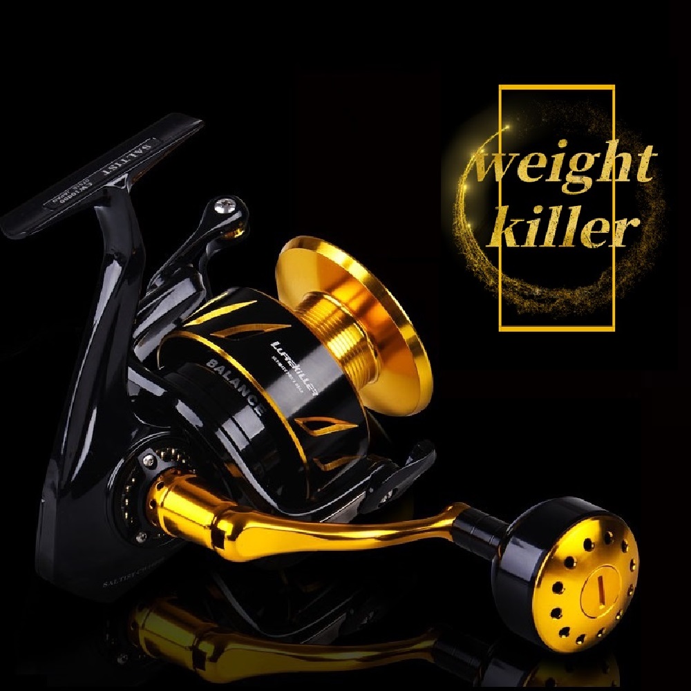 Lurekiller Full Metal Spinning - Outdoor Power Reel ulasan dan harga