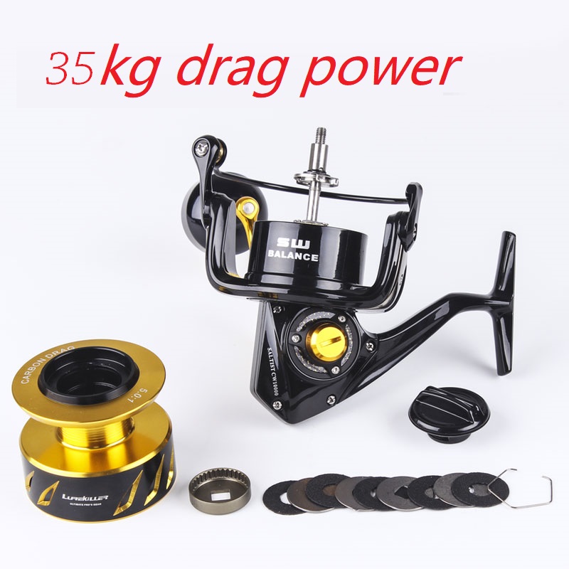 Lurekiller Full Metal Spinning - Outdoor Power Reel ulasan dan harga
