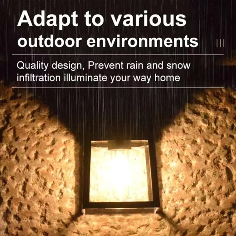 Powerful Solar Wall Light Outd - Outdoor Power House ulasan dan harga