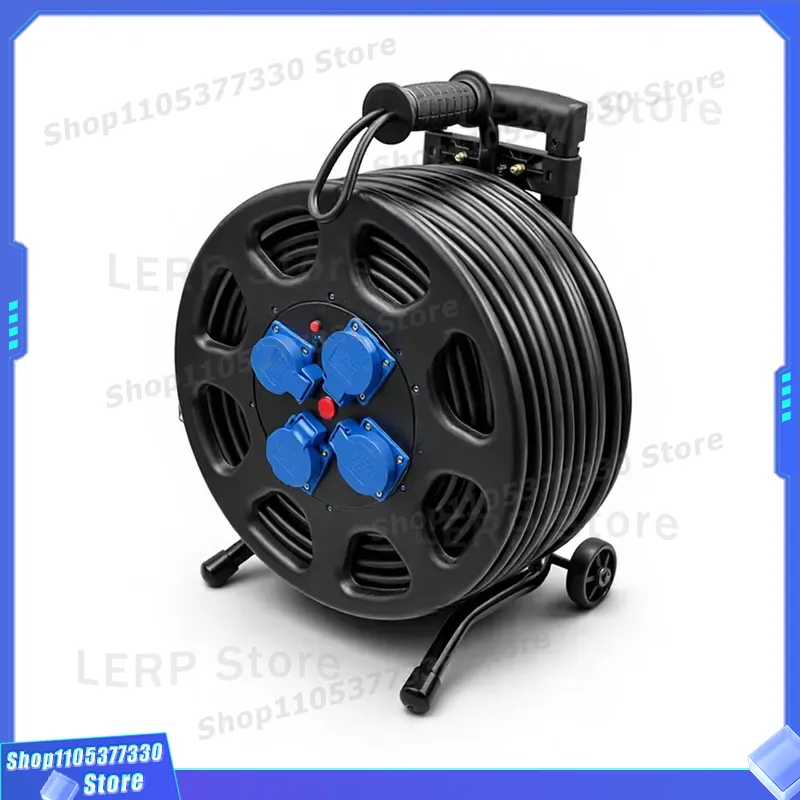 50m Heavy Duty Extension Lead  - Outdoor Power Reel ulasan dan harga