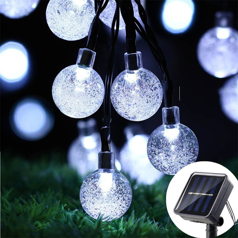 20/50/100 LED Solar Power Crys - Outdoor Power For Wedding ulasan dan harga
