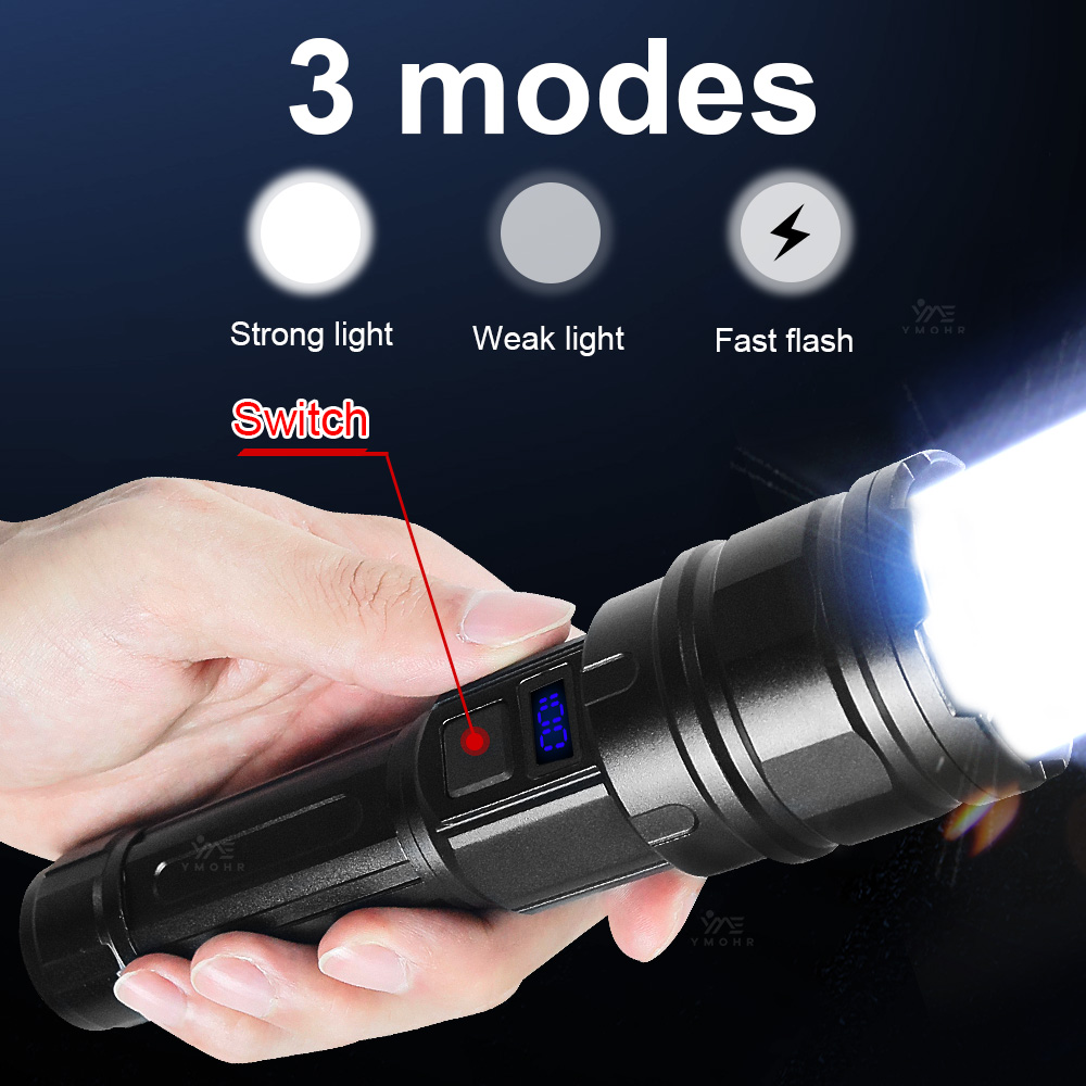 White Laser High Power Flashli - Outdoor Power Meter ulasan dan harga
