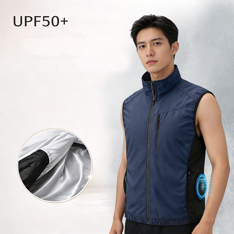Summer Men'S Heatstroke Preven - Outdoor Power Fan ulasan dan harga