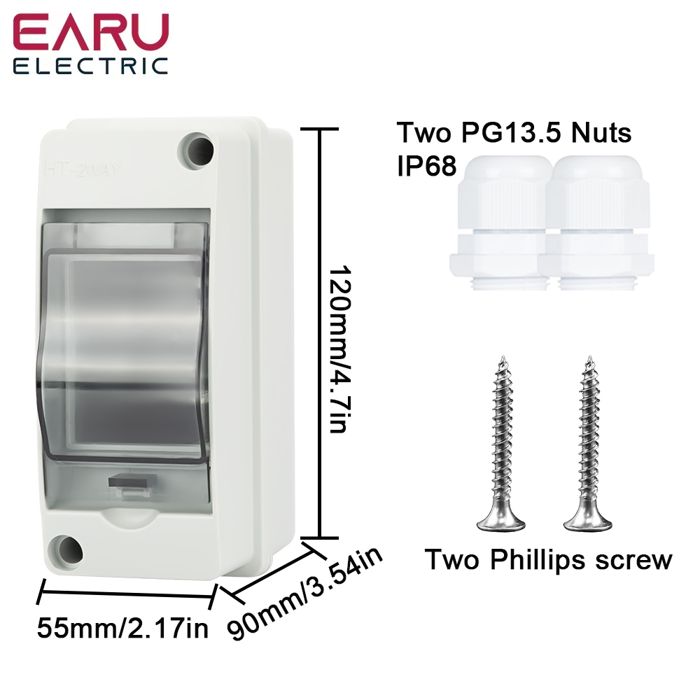 HT-2 IP65 Waterproof Distribut - Outdoor Power Junction ulasan dan harga