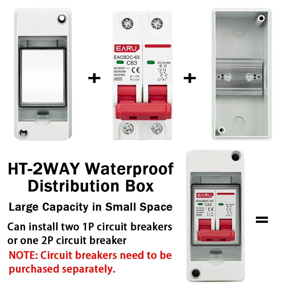 HT-2 IP65 Waterproof Distribut - Outdoor Power Junction ulasan dan harga